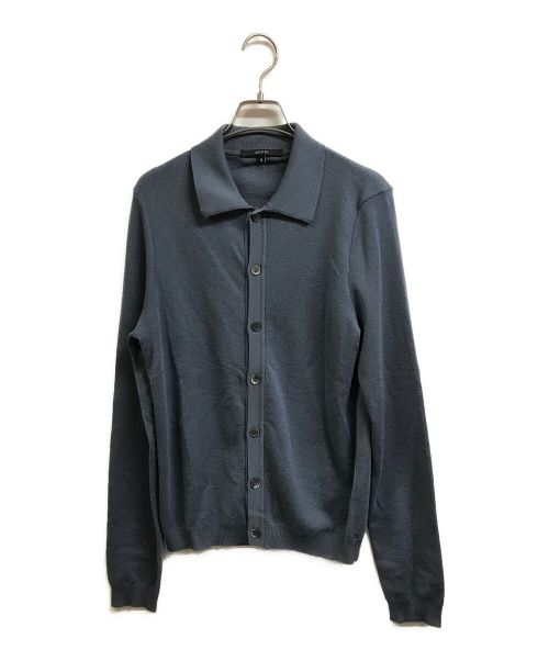 GUCCI（グッチ）GUCCI (グッチ) ニットシャツ ブルー サイズ:Sの古着・服飾アイテム