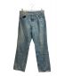 KAPTAIN SUNSHINE（キャプテンサンシャイン）の古着「Skate Shoecut Denim Pants(VINTAGE WASH)」｜ブルー