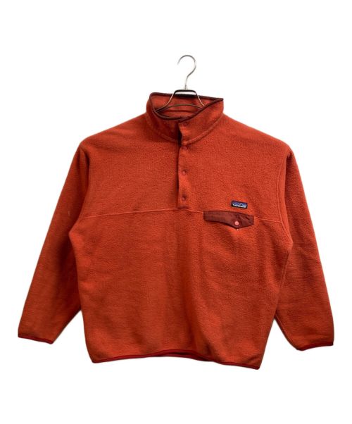 Patagonia SYNCHILLA（パタゴニア シンチラ）Patagonia SYNCHILLA (パタゴニア シンチラ) フリースジャケット オレンジ サイズ:Lの古着・服飾アイテム