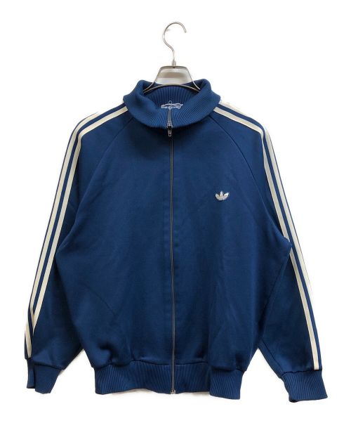 adidas（アディダス）adidas (アディダス) 80sトラックジャケット ブルー サイズ:-の古着・服飾アイテム