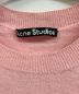 中古・古着 Acne studios (アクネ ストゥディオス) ウールクルーネックニット ピンク サイズ:L：10000円