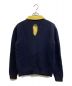 STEFAN COOKE (ステファンクック) LAYERED WOOL MOCK NECK CARDIGAN ブラック×イエロー サイズ:S：25000円