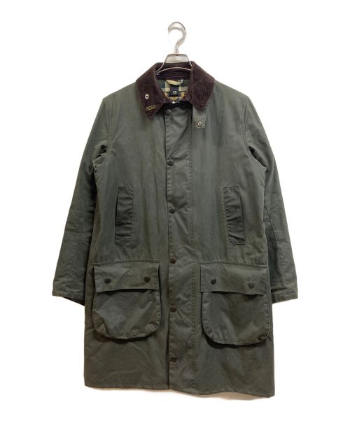 Barbour（バブアー）Barbour (バブアー) SL BORDER オイルドコート グリーン サイズ:38の古着・服飾アイテム