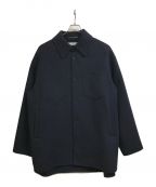 Acne studiosアクネ ストゥディオス）の古着「Double face shirt jacket」｜ネイビー