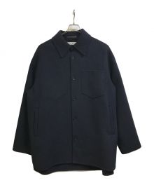 Acne studios（アクネ ストゥディオス）の古着「Double face shirt jacket」｜ネイビー