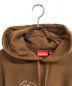 中古・古着 Supreme (シュプリーム) Classic Script Hooded ブラウン サイズ:Ｌ：20000円