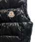 中古・古着 MONCLER (モンクレール) GHANAダウンベスト ブラック サイズ:1：20000円