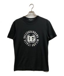 DOLCE & GABBANA（ドルチェ＆ガッバーナ）の古着「ロゴTシャツ」｜ブラック