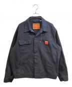 LEVI'Sリーバイス）の古着「WORKWEAR SUNRISE トラッカージャケット」｜ネイビー