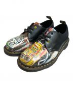 Dr.Martens×BASQUIATドクターマーチン×バスキア）の古着「3ホールシューズ」｜ブラック