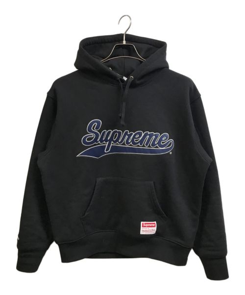 SUPREME（シュプリーム）Supreme (シュプリーム) MITCHELL & NESS (ミッチェルアンドネス) NCAA Hooded Sweatshirt ブラック サイズ:Sの古着・服飾アイテム