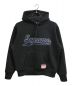 Supreme（シュプリーム）の古着「NCAA Hooded Sweatshirt」｜ブラック