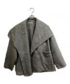 outersunsetアウターサンセット）の古着「big collar short coat」｜グレー