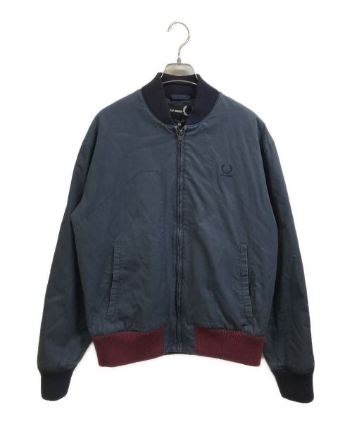 RAF SIMONS（ラフシモンズ）RAF SIMONS (ラフシモンズ) FRED PERRY (フレッドペリー) ブルゾン ネイビー サイズ:40の古着・服飾アイテム