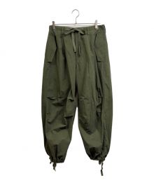 stein（シュタイン）の古着「MILITARY OVER TROUSERS」｜カーキ