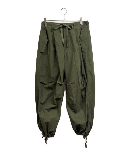 stein（シュタイン）stein (シュタイン) MILITARY OVER TROUSERS カーキ サイズ:Mの古着・服飾アイテム