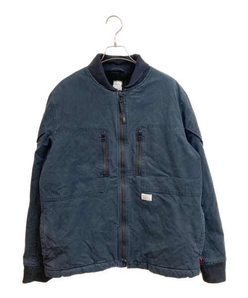 WTAPS（ダブルタップス）WTAPS (ダブルタップス) M-43型バックスカルボーンコットンジャケット ネイビー サイズ:ーの古着・服飾アイテム