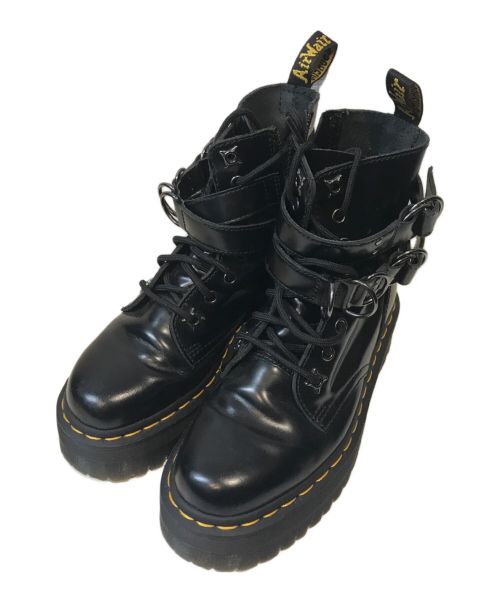 Dr.Martens（ドクターマーチン）Dr.Martens (ドクターマーチン) ジェイドンハードウェア8ホールレースアップシューズ ブラック サイズ:UK4（23.5）の古着・服飾アイテム