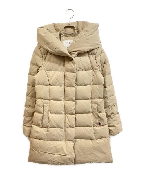 WOOLRICH（ウールリッチ）WOOLRICH (ウールリッチ) JOURNAL STANDARD (ジャーナル スタンダード) 別注ダウンコート ベージュ サイズ:Sの古着・服飾アイテム