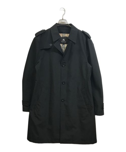 BURBERRY BLACK LABEL（バーバリーブラックレーベル）BURBERRY BLACK LABEL (バーバリーブラックレーベル) ライナー付トレンチコート ブラック サイズ:LLの古着・服飾アイテム