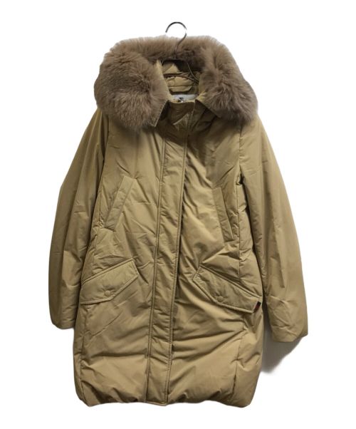 WOOLRICH（ウールリッチ）WOOLRICH (ウールリッチ) COCOON PARKA ベージュ サイズ:xsの古着・服飾アイテム