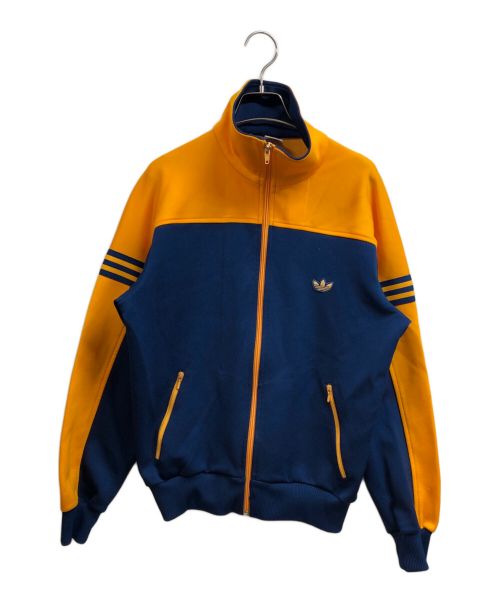 adidas（アディダス）adidas (アディダス) トラックジャケット オレンジ×ブルー サイズ:4の古着・服飾アイテム