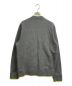 KENZO (ケンゾー) Grey Cotton Knit Tiger Logo Patch Detail Zip Front Sweatshirt グレー サイズ:L：8000円