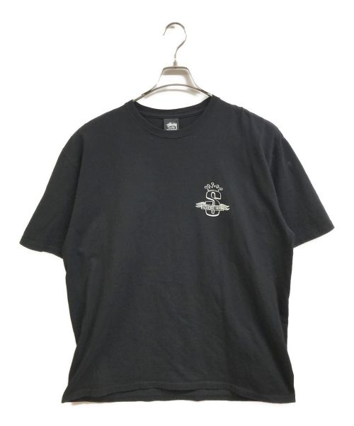 stussy（ステューシー）stussy (ステューシー) GEAR BANNER TEE ブラック サイズ:XLの古着・服飾アイテム