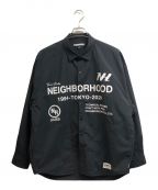 NEIGHBORHOODネイバーフッド）の古着「OVER SHIRT LS」｜ブラック