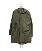 FRED PERRYフレッドペリー）の古着「LAUREL LEAF DYED FISHTAIL PARKA」｜グリーン