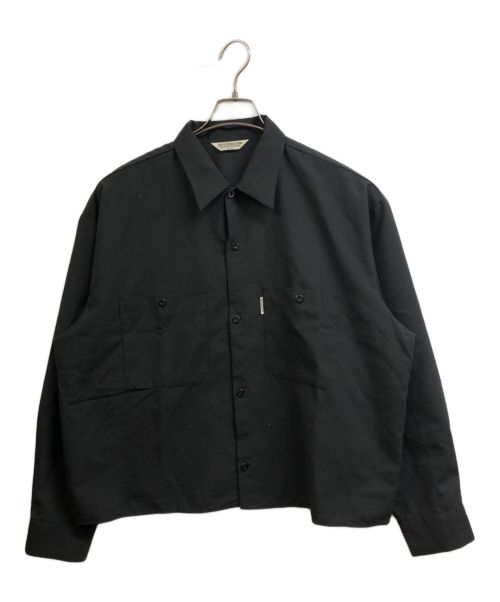 COOTIE PRODUCTIONS（クーティープロダクツ）COOTIE PRODUCTIONS (クーティープロダクツ) T/W Work L/S Shirt ブラック サイズ:Mediumの古着・服飾アイテム