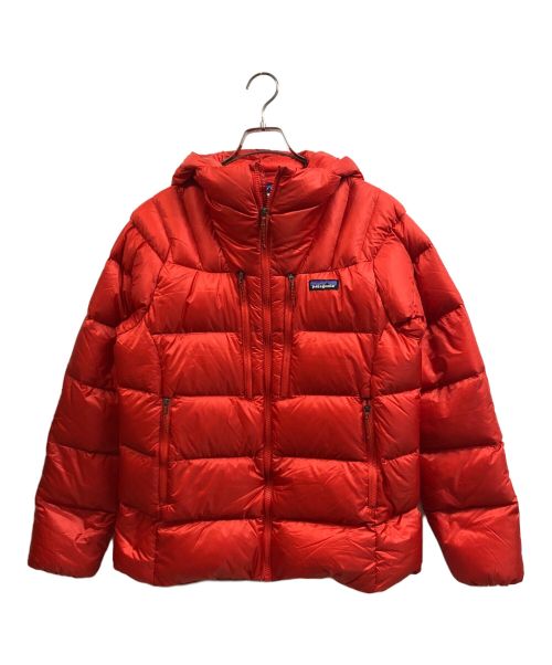 Patagonia（パタゴニア）Patagonia (パタゴニア) フィッツロイダウンフーディ レッド サイズ:M　W'sの古着・服飾アイテム