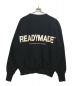 READYMADE (レディメイド) M-NECK SWT SMILEモックネックスウェット ブラック サイズ:XL：19000円