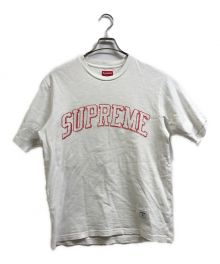 SUPREME（シュプリーム）の古着「SKETCH EMBROIDERED S/S TOP」｜ホワイト