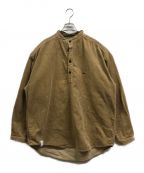 DESCENDANTディセンダント）の古着「TETTY CORDUROY LS SHIRT」｜ベージュ