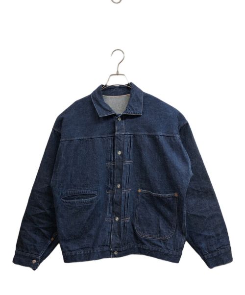 WAREHOUSE（ウエアハウス）WAREHOUSE (ウエアハウス) Y.FUJIHARA (フジワラユタカ) JOHN MUNG DENIM JACKET インディゴ サイズ:42の古着・服飾アイテム