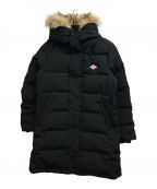 DANTONダントン）の古着「WOMEN'S FAUX FUR HOODED DOWN COAT」｜ブラック