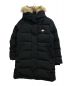 DANTON（ダントン）の古着「WOMEN'S FAUX FUR HOODED DOWN COAT」｜ブラック