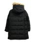 DANTON (ダントン) WOMEN'S FAUX FUR HOODED DOWN COAT ブラック サイズ:M 未使用品：30000円