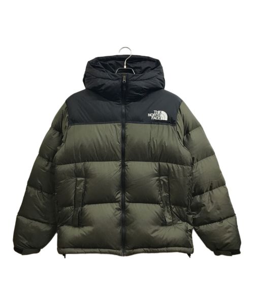 THE NORTH FACE（ザ ノース フェイス）THE NORTH FACE (ザ ノース フェイス) ヌプシフーディー カーキ サイズ:XLの古着・服飾アイテム