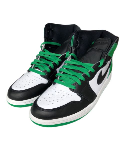 NIKE（ナイキ）NIKE (ナイキ) Air Jordan 1 Retro High OG Celtics ブラック×グリーン サイズ:US11 未使用品の古着・服飾アイテム