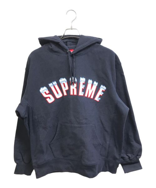 SUPREME（シュプリーム）SUPREME (シュプリーム) Icy Arc Hooded Sweatshirt ネイビー サイズ:Lの古着・服飾アイテム