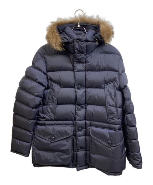 MONCLER（モンクレール）MONCLER (モンクレール) ダウンジャケット ネイビー サイズ:5の古着・服飾アイテム