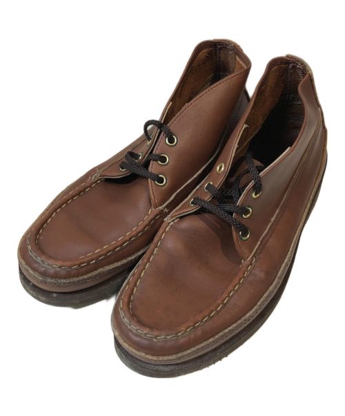 RUSSELL MOCCASIN（ラッセルモカシン）RUSSELL MOCCASIN (ラッセルモカシン) チャッカーブーツ ブラウン サイズ:8の古着・服飾アイテム