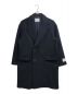 SHIPS any (シップスエニィ) PURE WOOL MELTON ダブル チェスターコート ネイビー サイズ:L：18000円