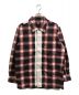 SEQUEL（シークエル）の古着「LINE NEL CHECK SHIRT」｜レッド