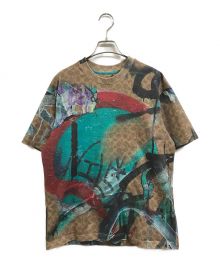 COACH×MINT + SERF（コーチ×ミント＆サーフ）の古着「総柄Tシャツ」｜マルチカラー