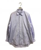 MAATEE&SONSマーティーアンドサンズ）の古着「ELIZABETH REGULAR COLLAR SHIRTS」｜パープル