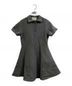 THE TOEザ・トゥー）の古着「REIMS short sleeve flare onepiece」｜グレー