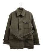 RALPH LAURENラルフローレン）の古着「Reversible Tweed-Ventile Walking Coat」｜カーキ